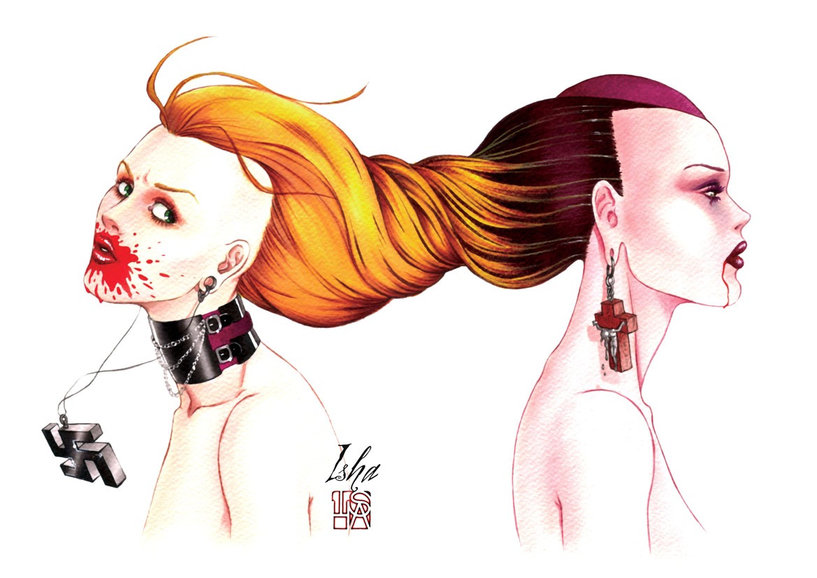 Isha-daw-tattoo-Loches-NIN-X_leg