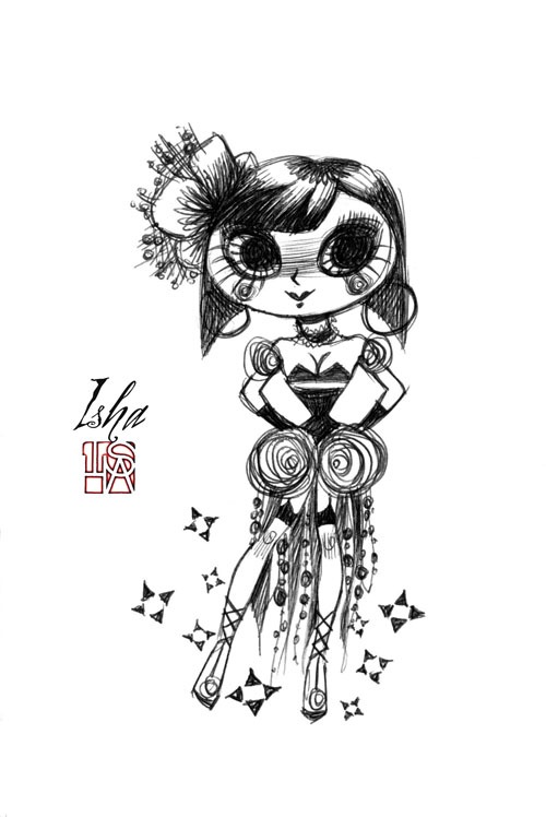 Isha-daw-tattoo-Loches-clarissa-X_leg