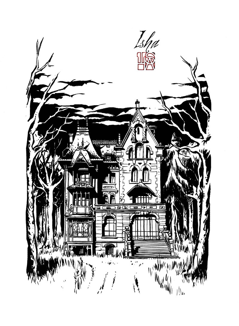 Isha-daw-tattoo-Loches-gaby's house-X_leg