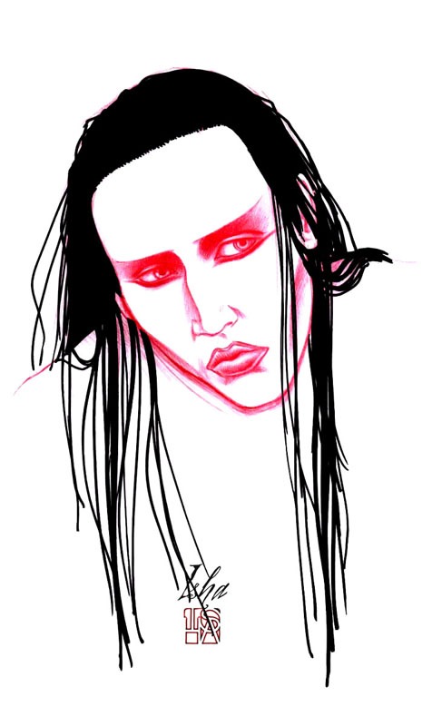 Isha-daw-tattoo-Loches-red rose-X_leg