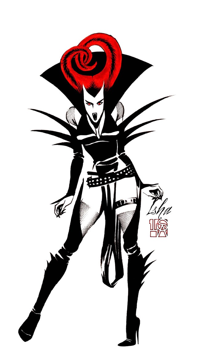 Isha-daw-tattoo-Loches-vampire fem-X_leg