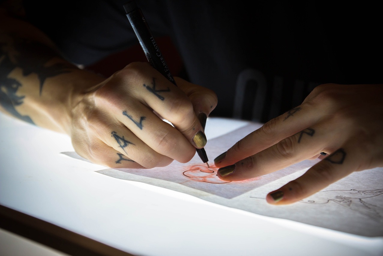 isha-daw-tatouage-Loches-dessin-tatouage - Indre et Loire