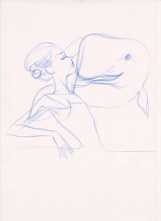 isha-daw-tattoo-Loches-black swanalot_leg