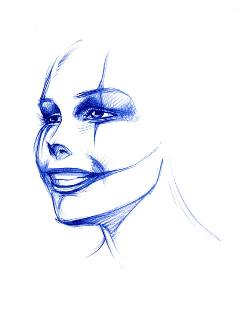 isha-daw-tattoo-Loches-crow smile