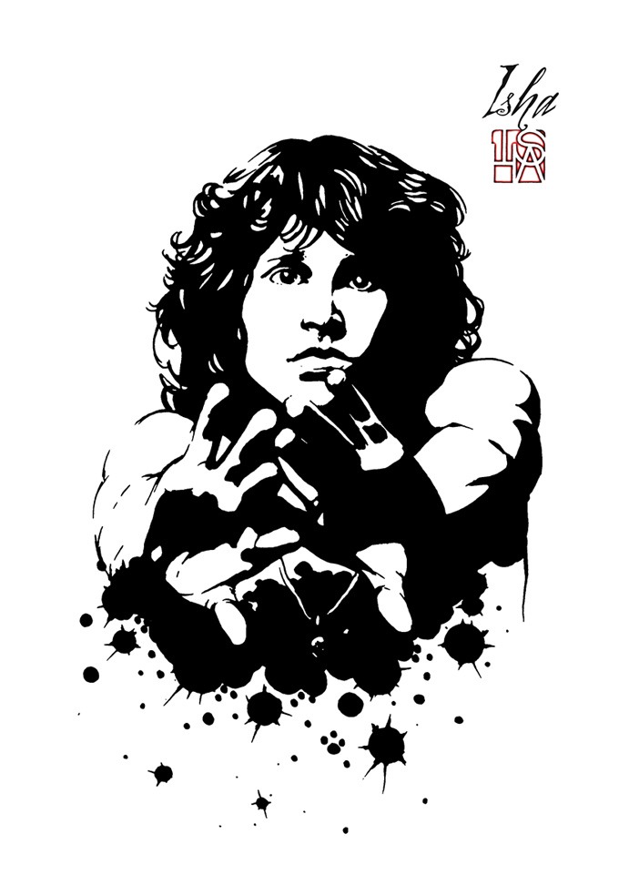 isha-daw-tattoo-jim-morrison