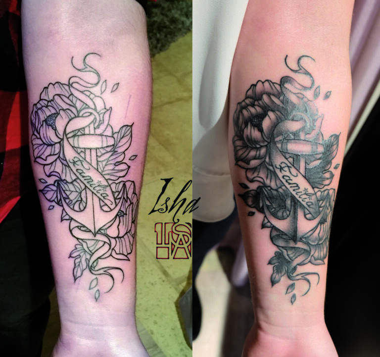 isha-daw-tattoo-pivoines-ancre-Loches