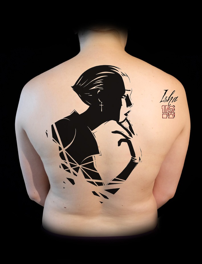 isha-daw-tattoo-profil-femme-dos-grand-tattoo