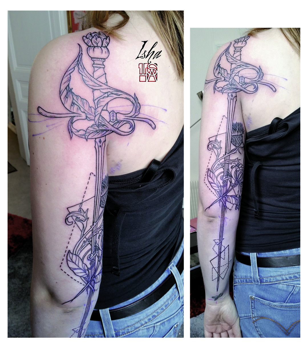 isha-daw-tattoo-rapière-trait-Loches