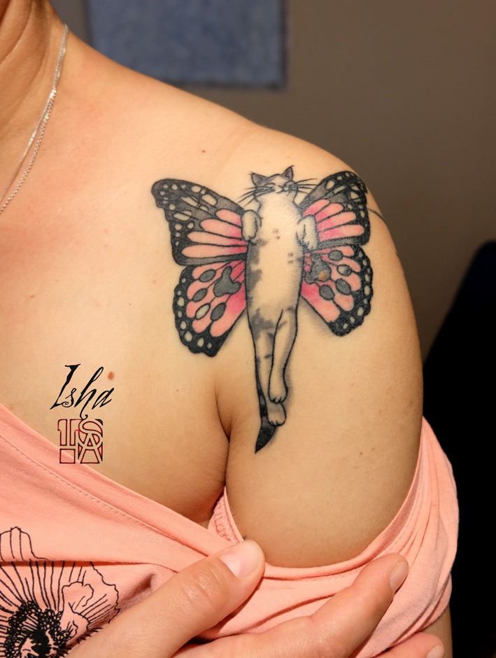 isha-daw-tattoo-tatouage-papillon-chat-Loches
