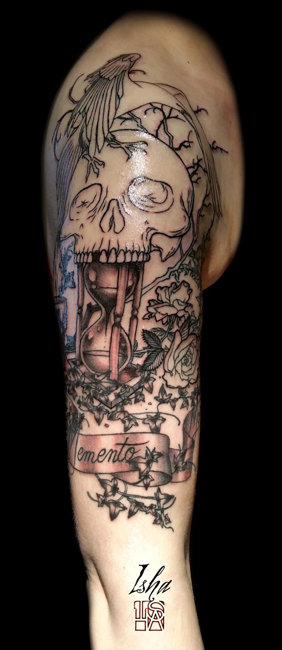 isha-daw-tattoo-vanités-Loches